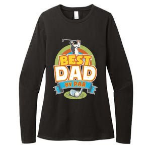 Best Dad By Par FatherS Day Golf Lover Gift Womens CVC Long Sleeve Shirt