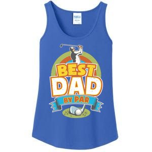 Best Dad By Par FatherS Day Golf Lover Gift Ladies Essential Tank