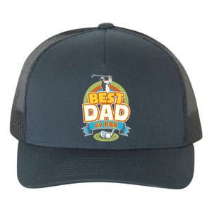 Best Dad By Par FatherS Day Golf Lover Gift Yupoong Adult 5-Panel Trucker Hat