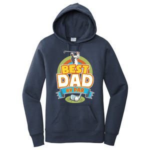 Best Dad By Par FatherS Day Golf Lover Gift Women's Pullover Hoodie