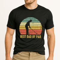 Best Dad By Par Disc Golf Golfer Player Funny Father's Day Cooling Performance Crew T-Shirt