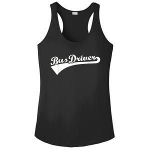 Bus Driver Ladies PosiCharge Competitor Racerback Tank