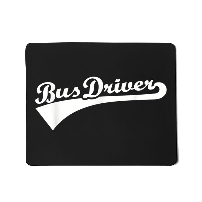 Bus Driver Mousepad