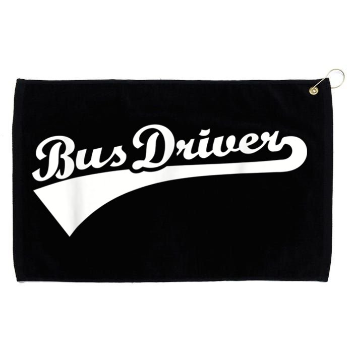 Bus Driver Grommeted Golf Towel