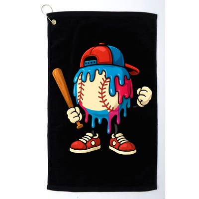 Baseball Drip Boy Ice Cream Drip Sport Game Day  Golf Towel
