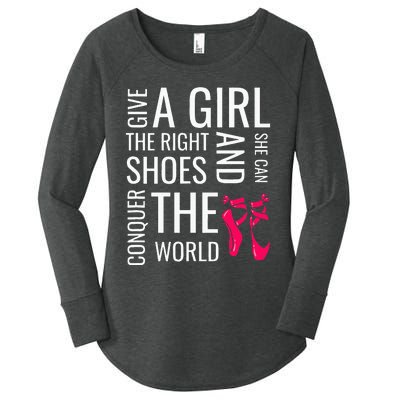 Ballet Dance Ballet Top Nutcracker Ballerina Women's Perfect Tri Tunic Long Sleeve Shirt