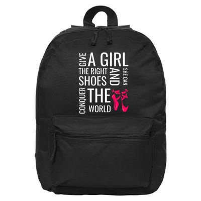 Ballet Dance Ballet Top Nutcracker Ballerina 16 in Basic Backpack
