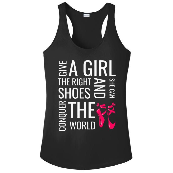 Ballet Dance Ballet Top Nutcracker Ballerina Ladies PosiCharge Competitor Racerback Tank