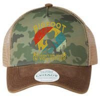 Bigfoot Doesn't Believe In You Either Legacy Tie Dye Trucker Hat