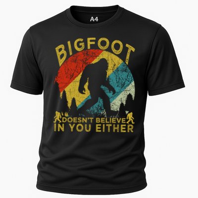 Bigfoot Doesn't Believe In You Either Performance Shirt