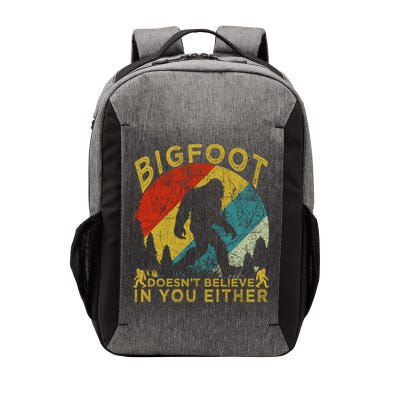 Bigfoot Doesn't Believe In You Either Vector Backpack