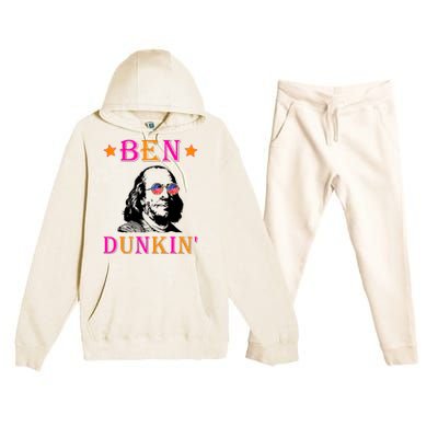 Ben Doughnut Premium Hooded Sweatsuit Set