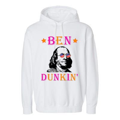 Ben Doughnut Garment-Dyed Fleece Hoodie