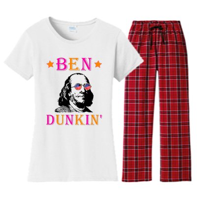 Ben Doughnut Women's Flannel Pajama Set