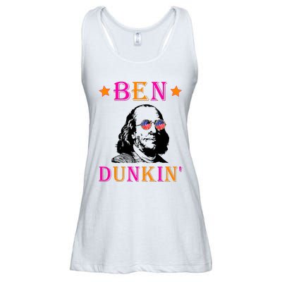 Ben Doughnut Ladies Essential Flowy Tank