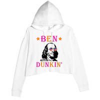 Ben Doughnut Crop Fleece Hoodie