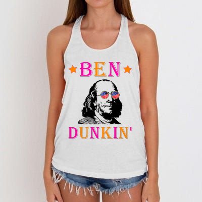 Ben Doughnut Women's Knotted Racerback Tank