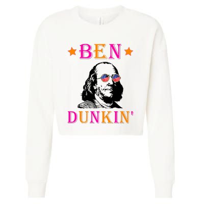 Ben Doughnut Cropped Pullover Crew