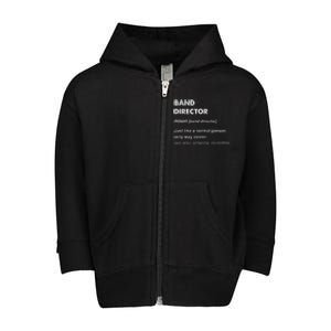 Band Director Toddler Zip Fleece Hoodie