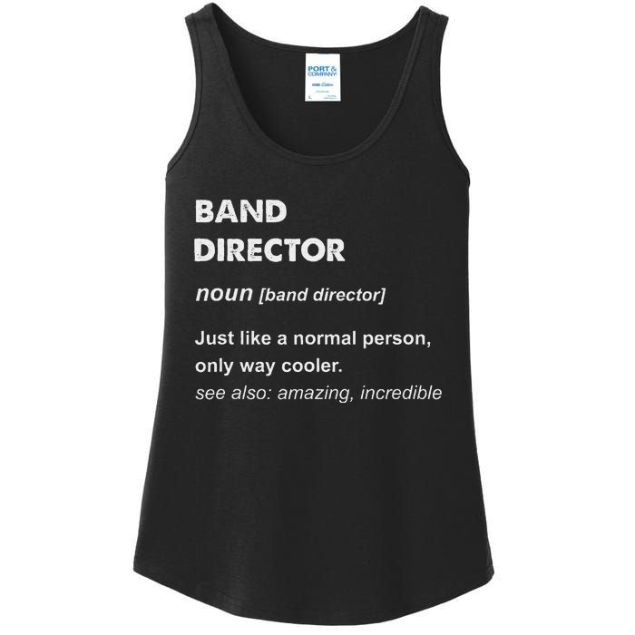 Band Director Ladies Essential Tank