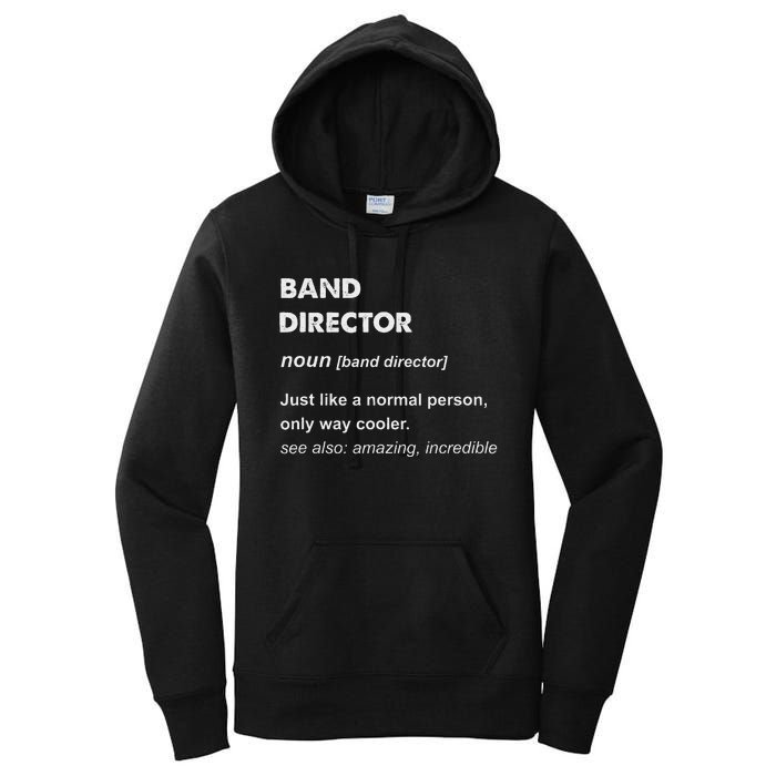 Band Director Women's Pullover Hoodie