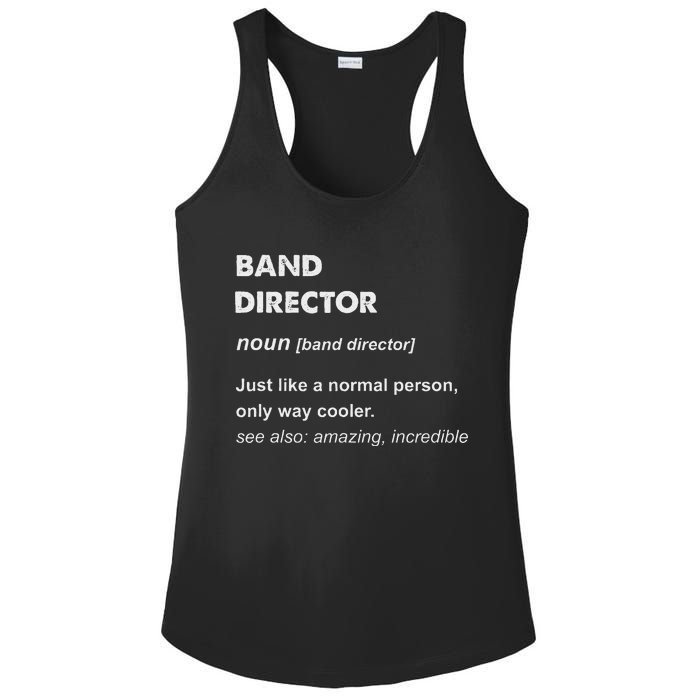 Band Director Ladies PosiCharge Competitor Racerback Tank