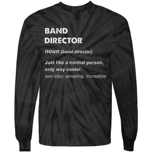 Band Director Tie-Dye Long Sleeve Shirt