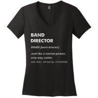 Band Director Women's V-Neck T-Shirt