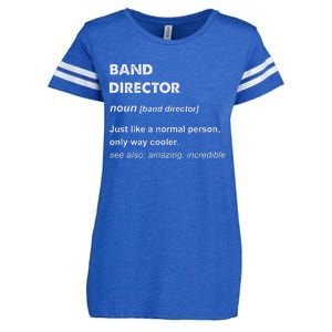 Band Director Enza Ladies Jersey Football T-Shirt