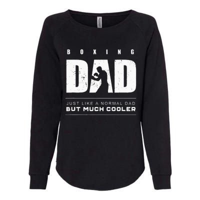 Boxing Dad Boxing Womens California Wash Sweatshirt