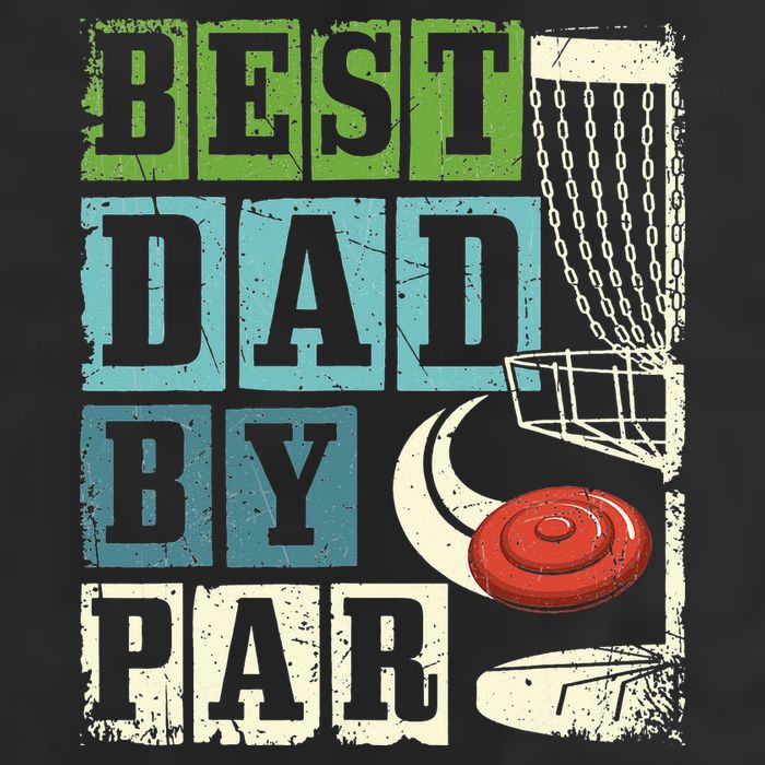 Best Dad By Par Funny Disc Golf Player Flying Disc Golfer 11oz C Handle Ceramic Mug