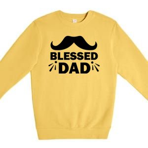 Blessed Dad Premium Crewneck Sweatshirt