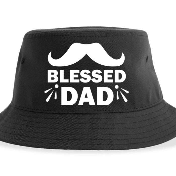 Blessed Dad Sustainable Bucket Hat