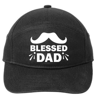 Blessed Dad 7-Panel Snapback Hat