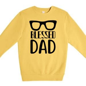 Blessed Dad Premium Crewneck Sweatshirt