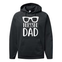 Blessed Dad Performance Fleece Hoodie