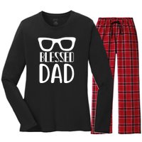 Blessed Dad Women's Long Sleeve Flannel Pajama Set 