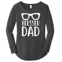 Blessed Dad Women's Perfect Tri Tunic Long Sleeve Shirt