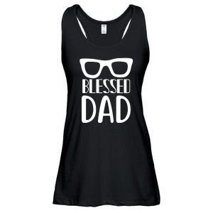 Blessed Dad Ladies Essential Flowy Tank