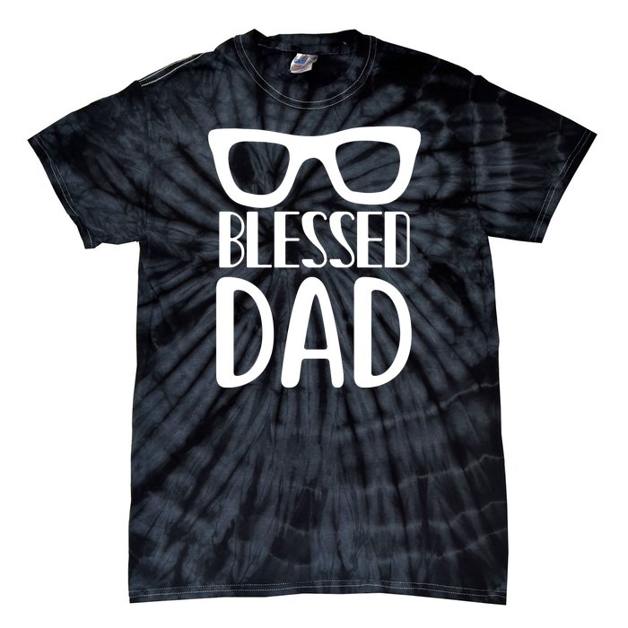 Blessed Dad Tie-Dye T-Shirt