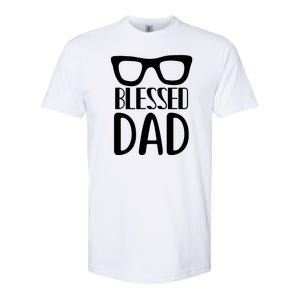 Blessed Dad Softstyle CVC T-Shirt