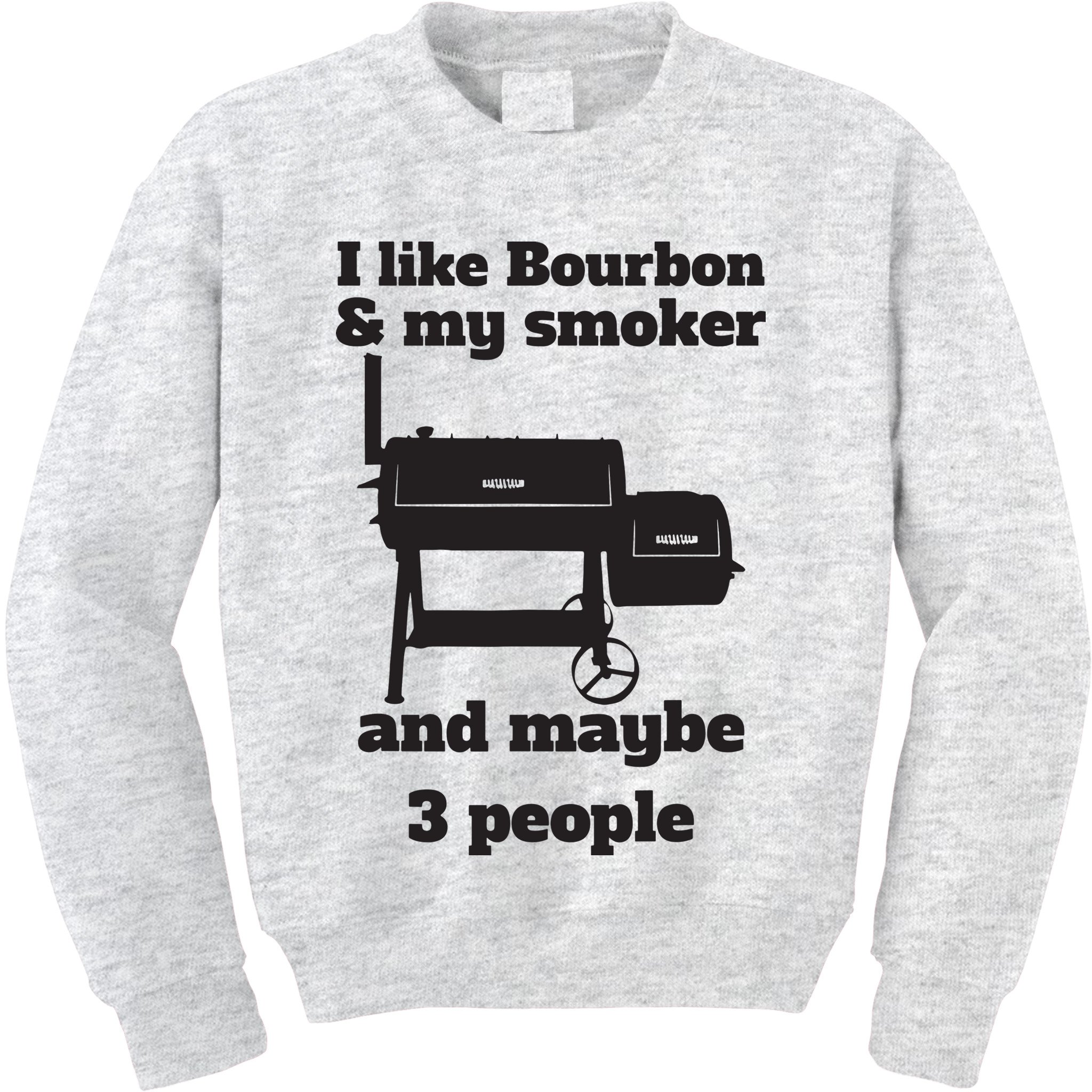 Best Dad BBQ Smoker Grill Lover Bourbon Whiskey Kids Sweatshirt