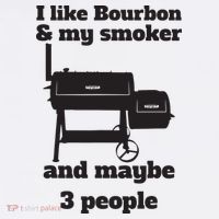 Best Dad BBQ Smoker Grill Lover Bourbon Whiskey Womens T-Shirt