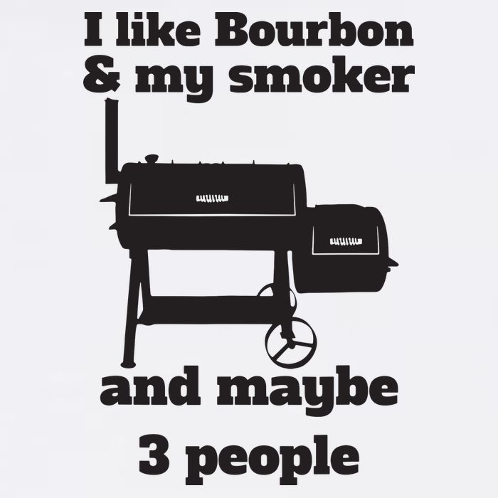 Best Dad BBQ Smoker Grill Lover Bourbon Whiskey Women's V-Neck T-Shirt