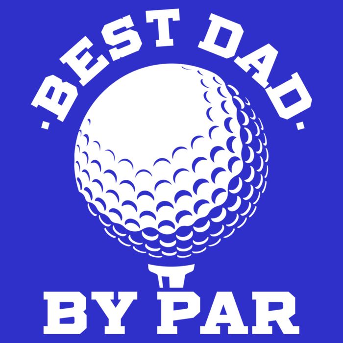 Best Dad By Par Gift Funny Golf Player Father's Day Gift Womens Tank Top