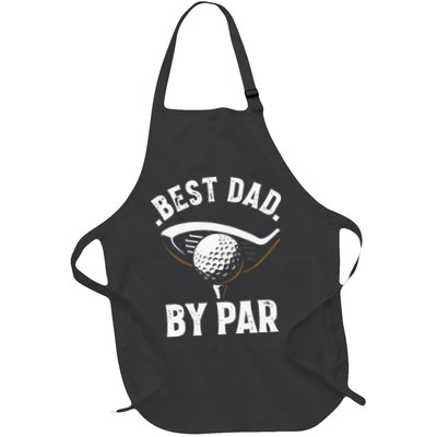 Best Dad by Par Funny Golf Player Father's Day Apron