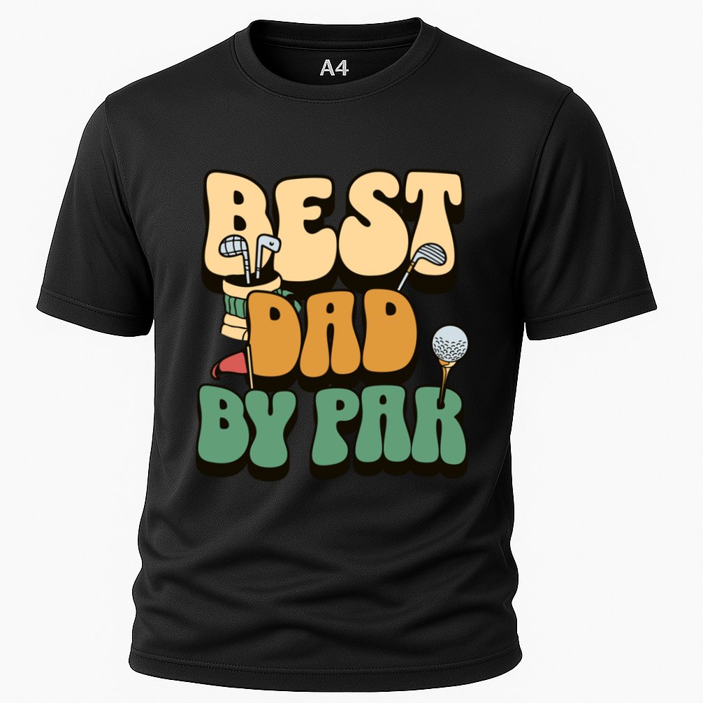 Best Dad By Par Golf FatherS Day Birthday Gift Performance Shirt
