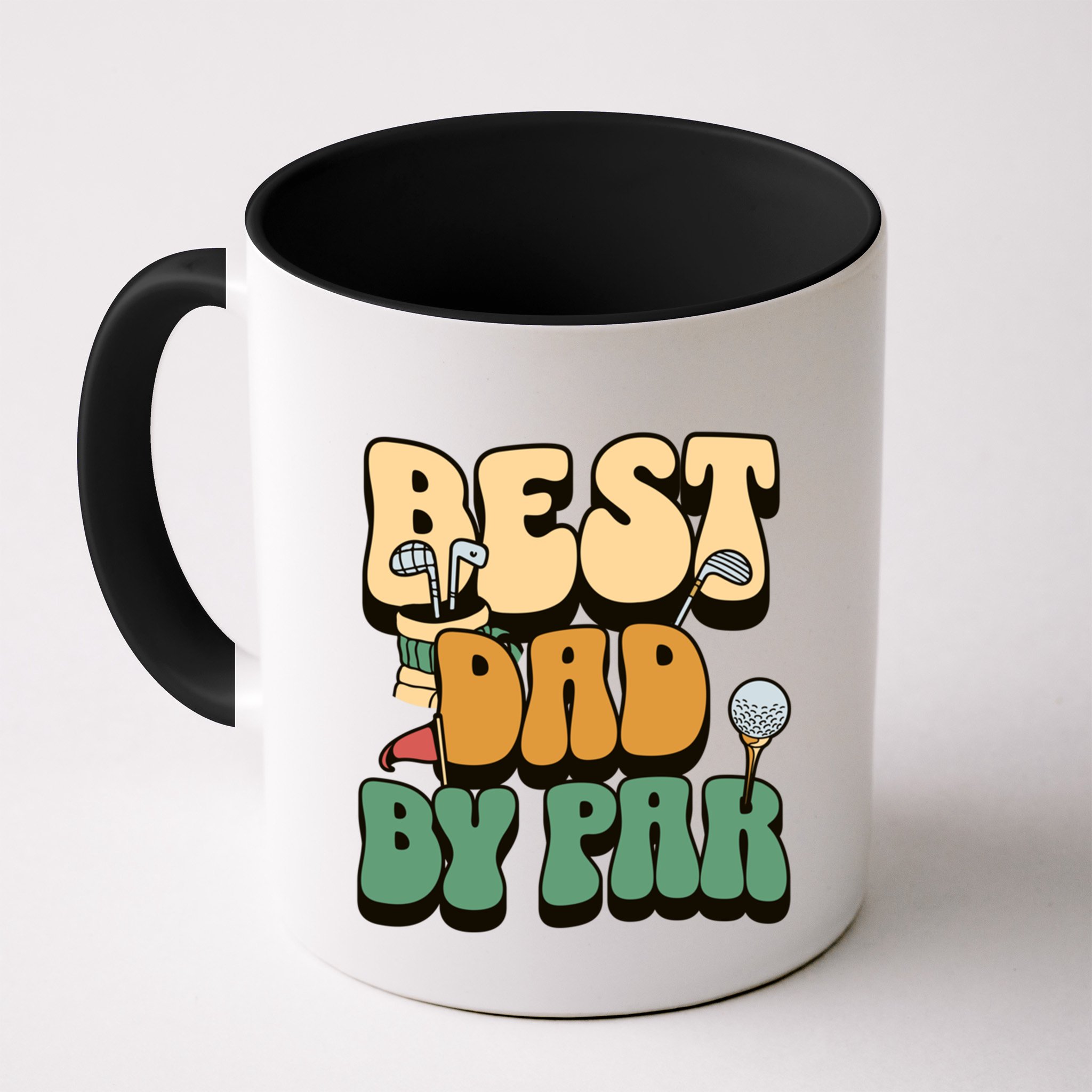 Best Dad By Par Golf FatherS Day Birthday Gift Mug