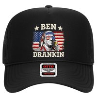 Ben Drankin Benjamin Franklin 4th Of July Funny Drinking Hat