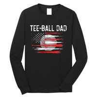 Ball Dad Baseball Dad T Ball Daddy Fathers Day Long Sleeve Shirt